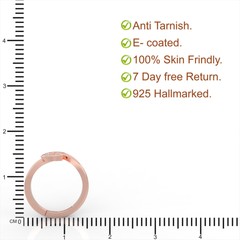 Dazzling Round Solitaire Engagement Ring, Hallmarked 925 Sterling Silver sterlyn 925