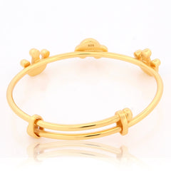 King Quinn Car Bracelet for Kids – 18KT Gold Plated | 925 Sterling Silver | Royalty, Strength & Protection