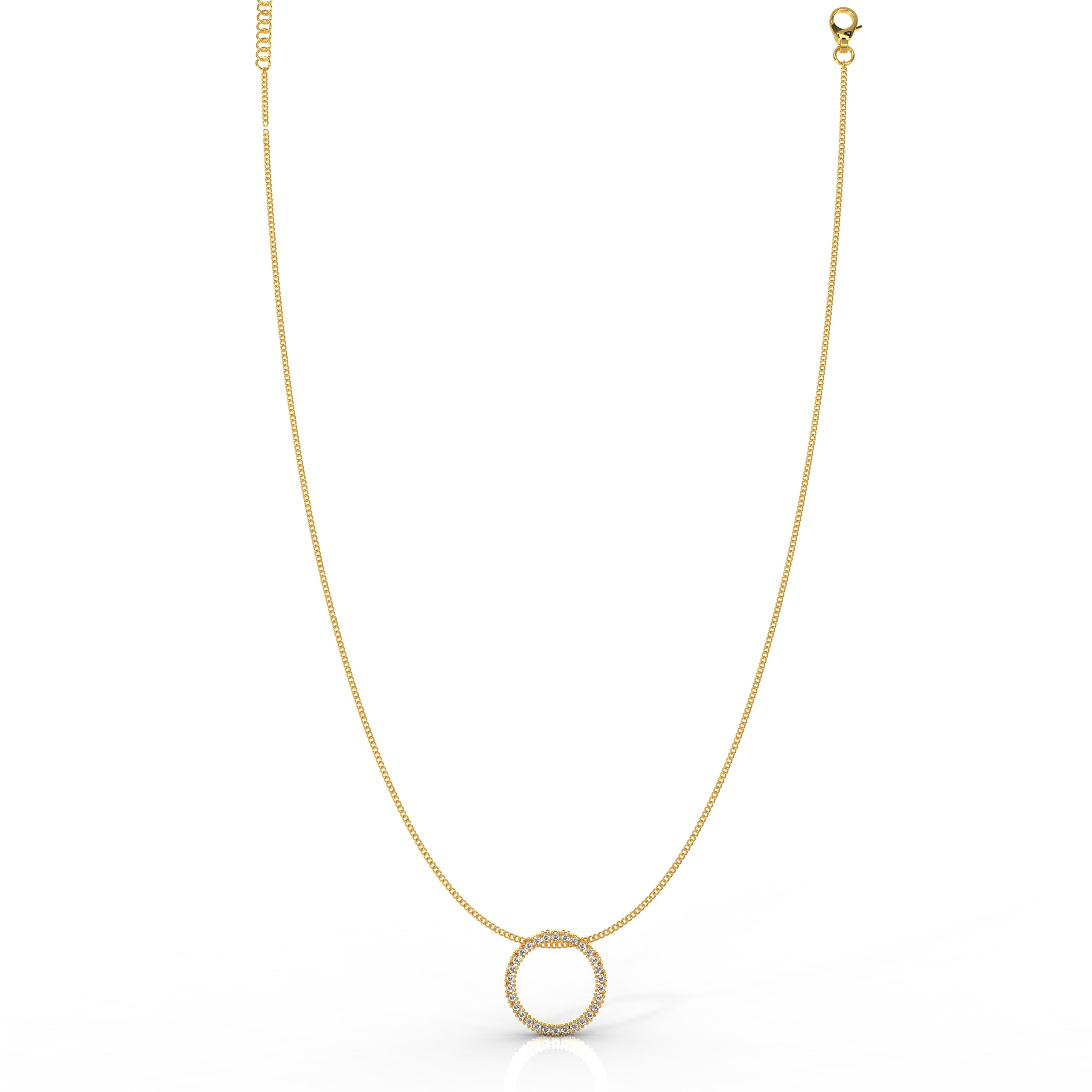 Chunky Wheel Pendant With Chain, Hallmarked 925 Sterling Silver - sitabo