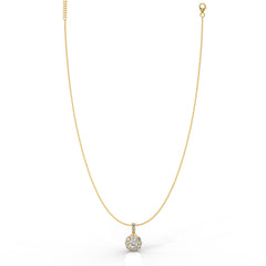 Sterlyn Designer Pendant With Chain, Hallmarked 925 Sterling Silver - sitabo