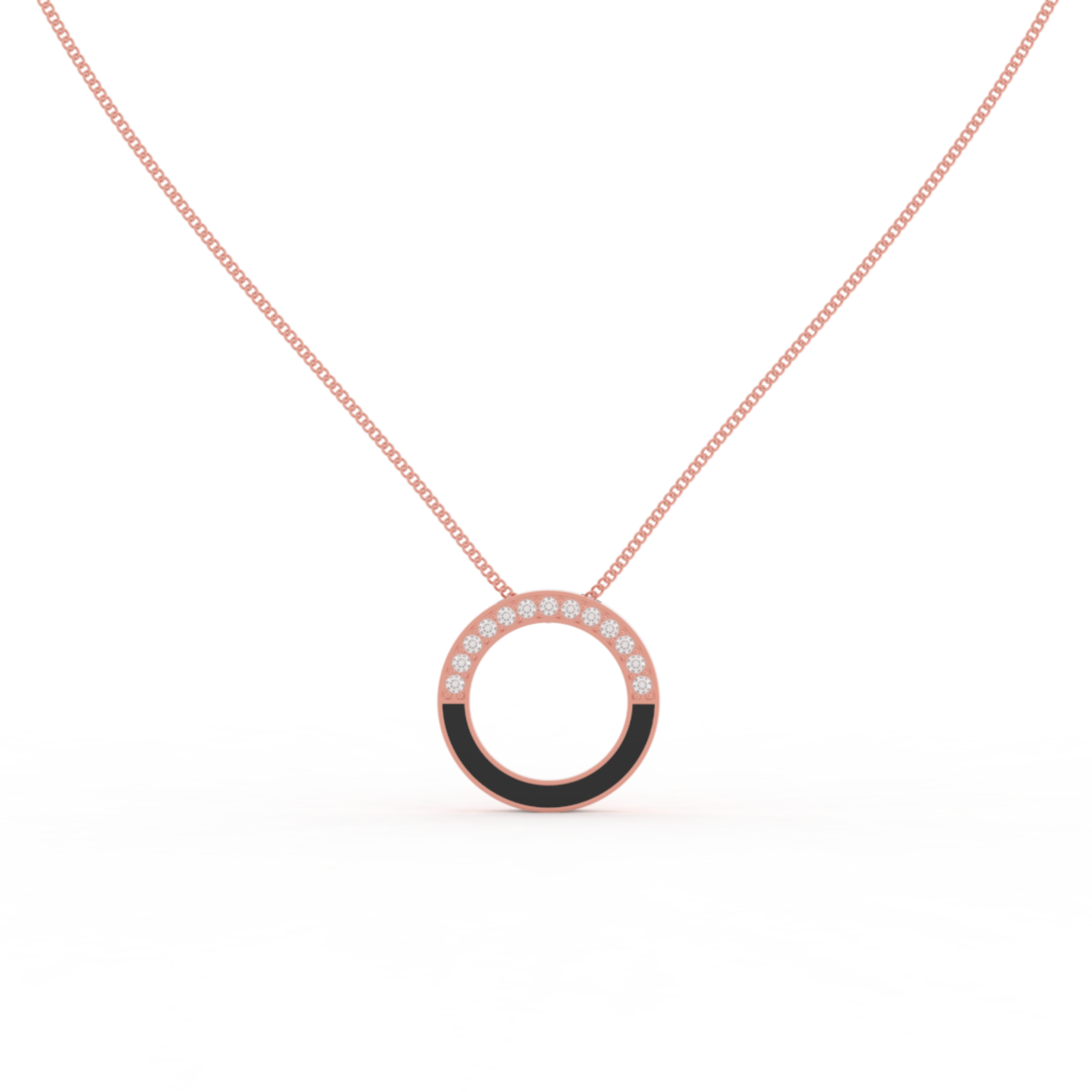 Eternal Halo Pendant With Chain, Hallmarked 925 Sterling Silver sterlyn 925