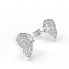 Most Sold Little Butterfly Stud Earrings, Hallmarked 925 Sterling Silver sterlyn 925