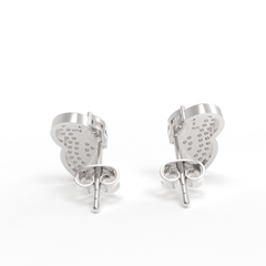 Most Sold Little Butterfly Stud Earrings, Hallmarked 925 Sterling Silver sterlyn 925