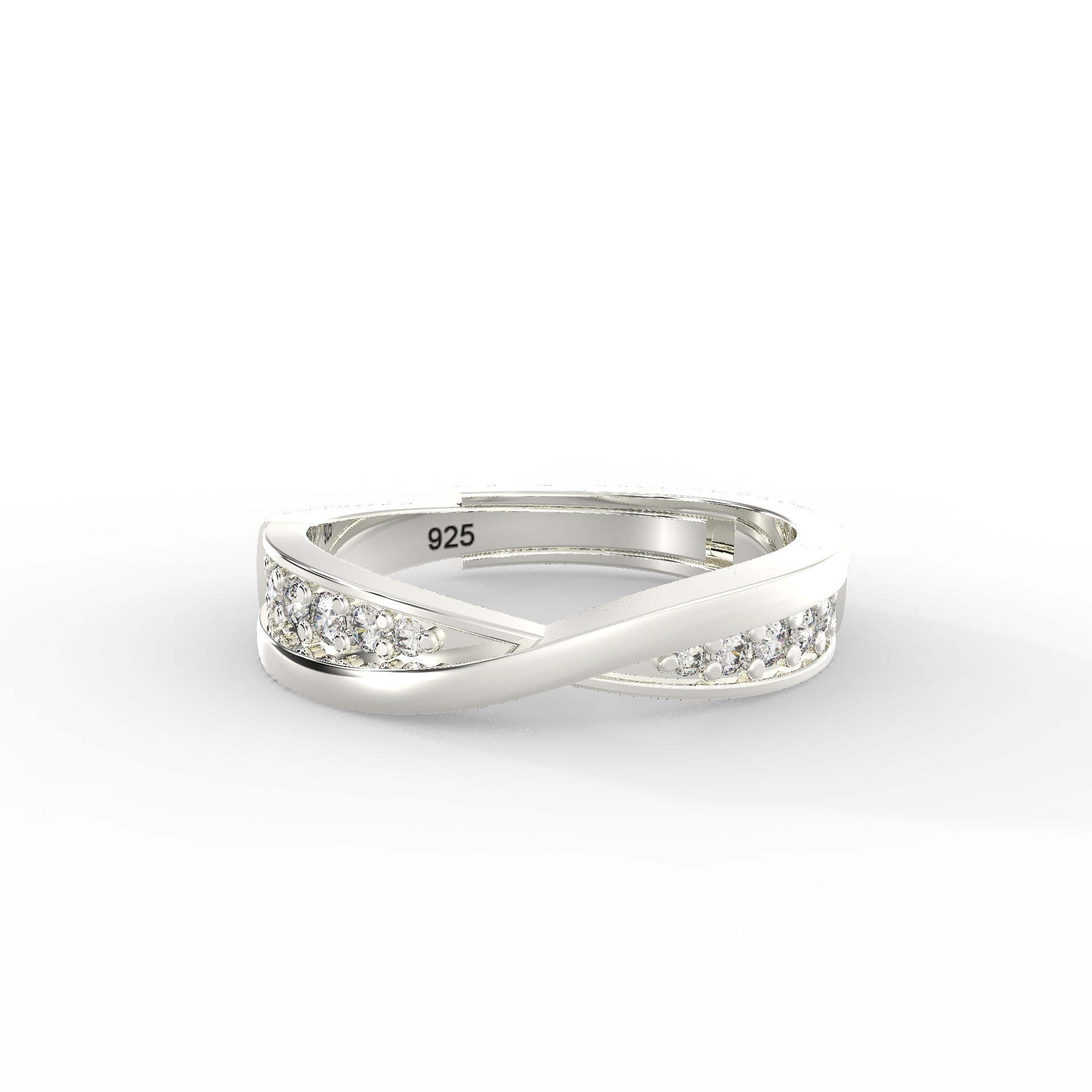 sterling silver ring 925 hallmark certified  