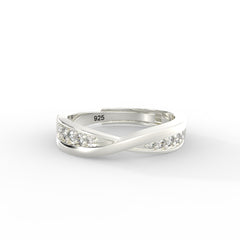 sterling silver ring 925 hallmark certified  